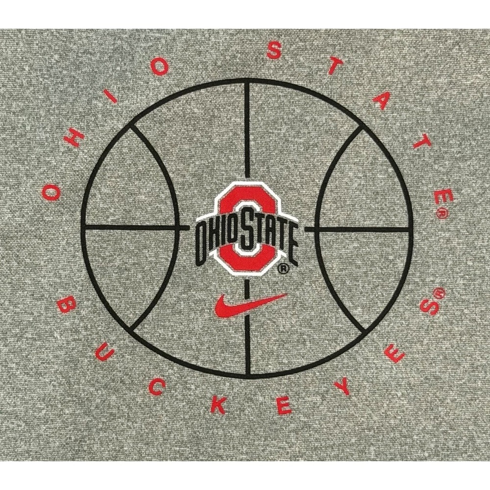 Ohio State Buckeyes Nike Therma-fit Hoody Sweatshirt Young Boys Size 8 Medium